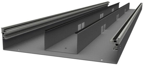 Produktbild UBK 400 800.25 -  Unterflur-Bodenkanal UBK 400, 400x80mm